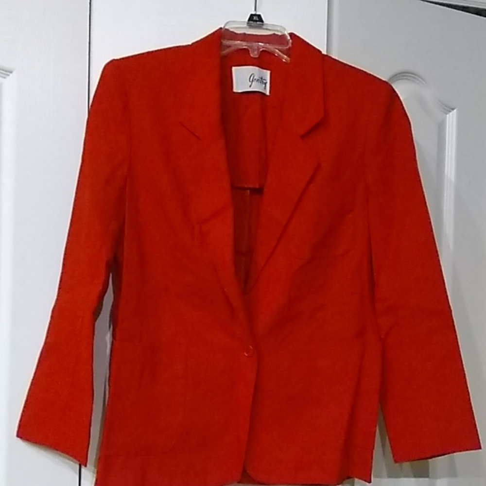 Gentry red jacket size 10